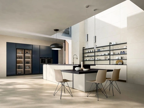 Cucina Design con isola Yota Portrait 13 di Armony
