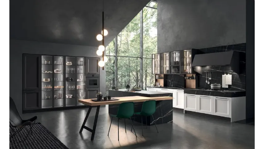 Cucina Moderna con isola Ego 02 di Astra