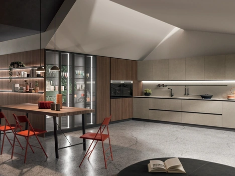 Cucina Moderna angolare Twenty Moderno 07 di Astra