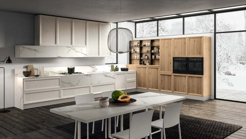 Cucina Moderna angolare Atelier Contemporaneo 03 di Astra