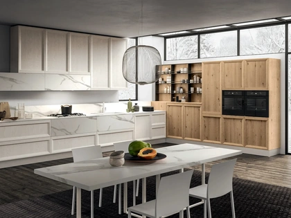 Cucina Moderna angolare Atelier Contemporaneo 03 di Astra