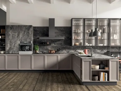 Cucina Moderna Atelier Industrial 07 di Astra
