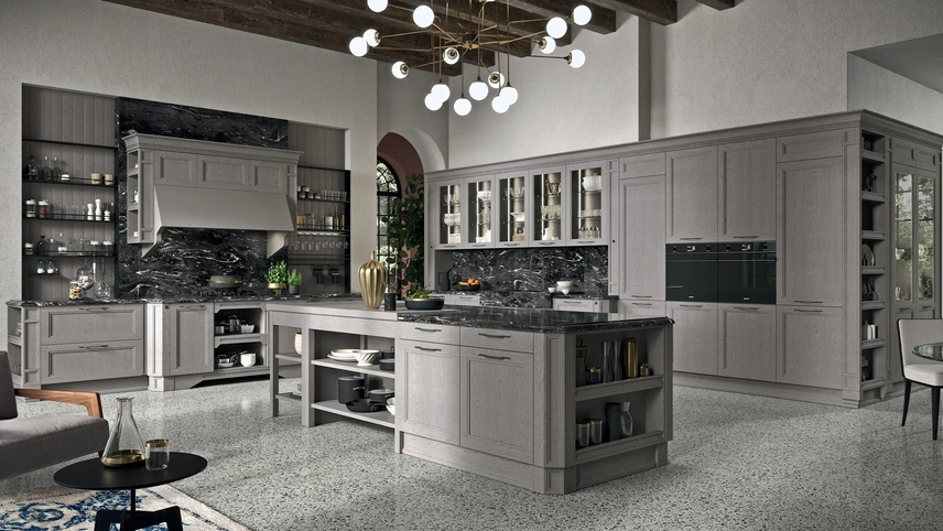 Cucina Moderna con isola California Elite 03 di Astra