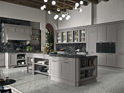 Cucina Moderna con isola California Elite 03 di Astra