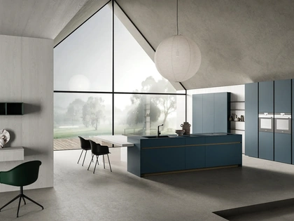 Cucina Moderna con isola HC-08 Moderno 01 di Astra