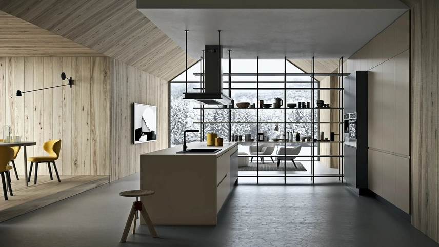 Cucina Moderna Line Moderno 18 di Astra