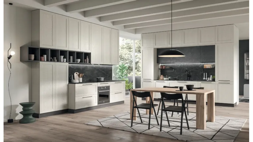 Cucina Moderna angolare Old Line Contemporaneo 06 di Astra