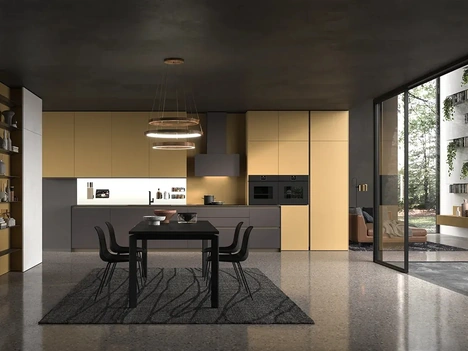 Cucina Moderna lineare SP-22 Moderno 02 di Astra