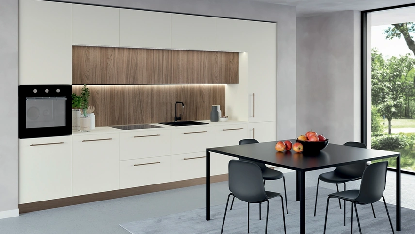 Cucina lineare su misura Chef 04 di Astra