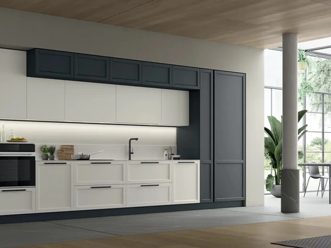 Cucina lineare su misura Cuvée Moderno 03 di Astra