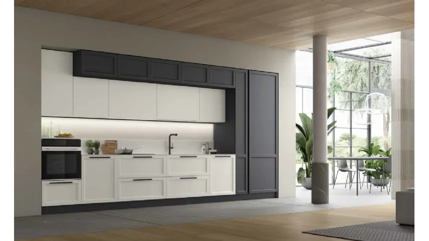 Cucina su misura lineare Cuvée Moderno 01 di Astra
