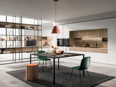 Cucina su misura lineare Twenty Moderno 06 di Astra