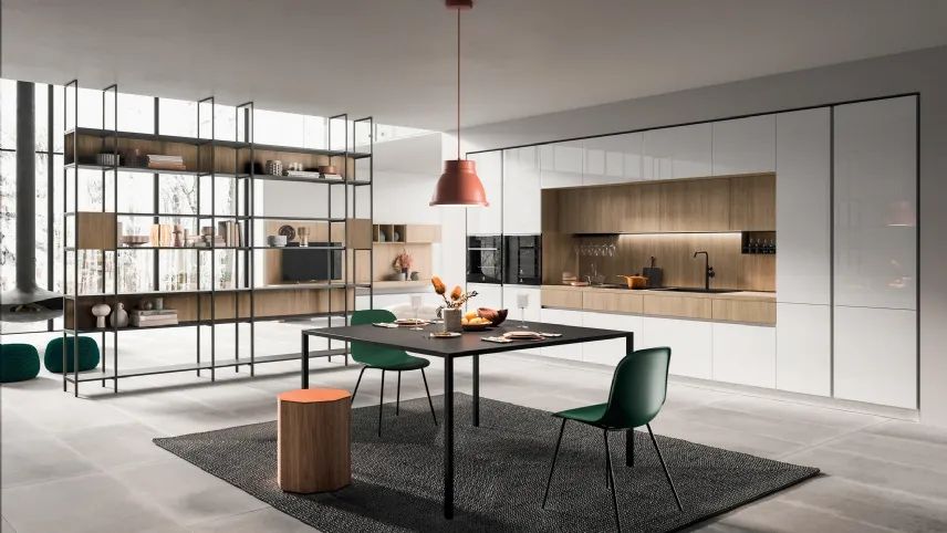 Cucina su misura lineare Twenty Moderno 06 di Astra