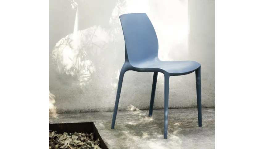 Sedia da giardino impilabile Hidra Outdoor di Bontempi