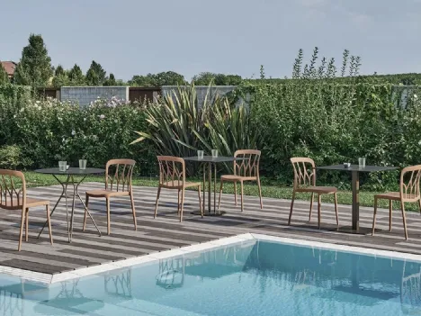Tavolo da giardino Rail Basso Outdoor di Bontempi