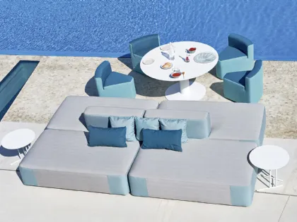 Poltroncina in tessuto sintetico In&Out di Varaschin