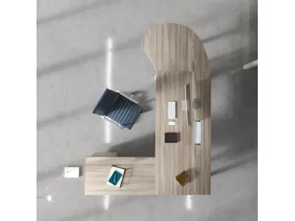 Scrivania Direzionale Cubo Olmo di Compir
